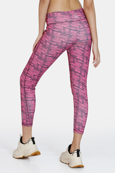 Zelocity Quick Dry Gym Leggings - Ibis Rose — image 3